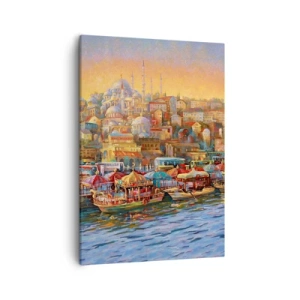 Canvastavla - Bild på duk - Istanbul-berättelse - 50x70 cm