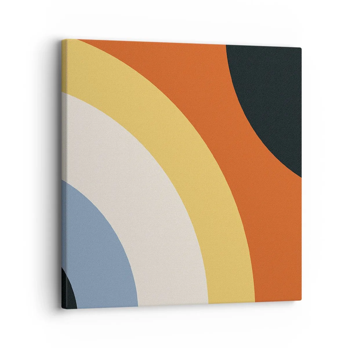 Canvastavla - Bild på duk - Mot varandra - 30x30 cm