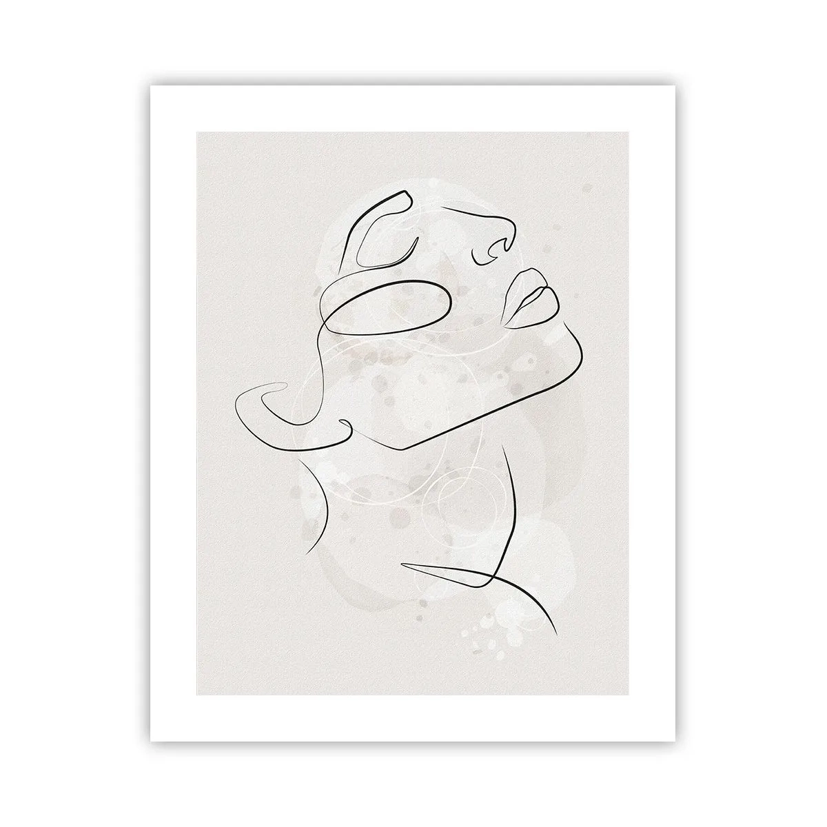 Affisch - Drömmens kontur - 40x50 cm