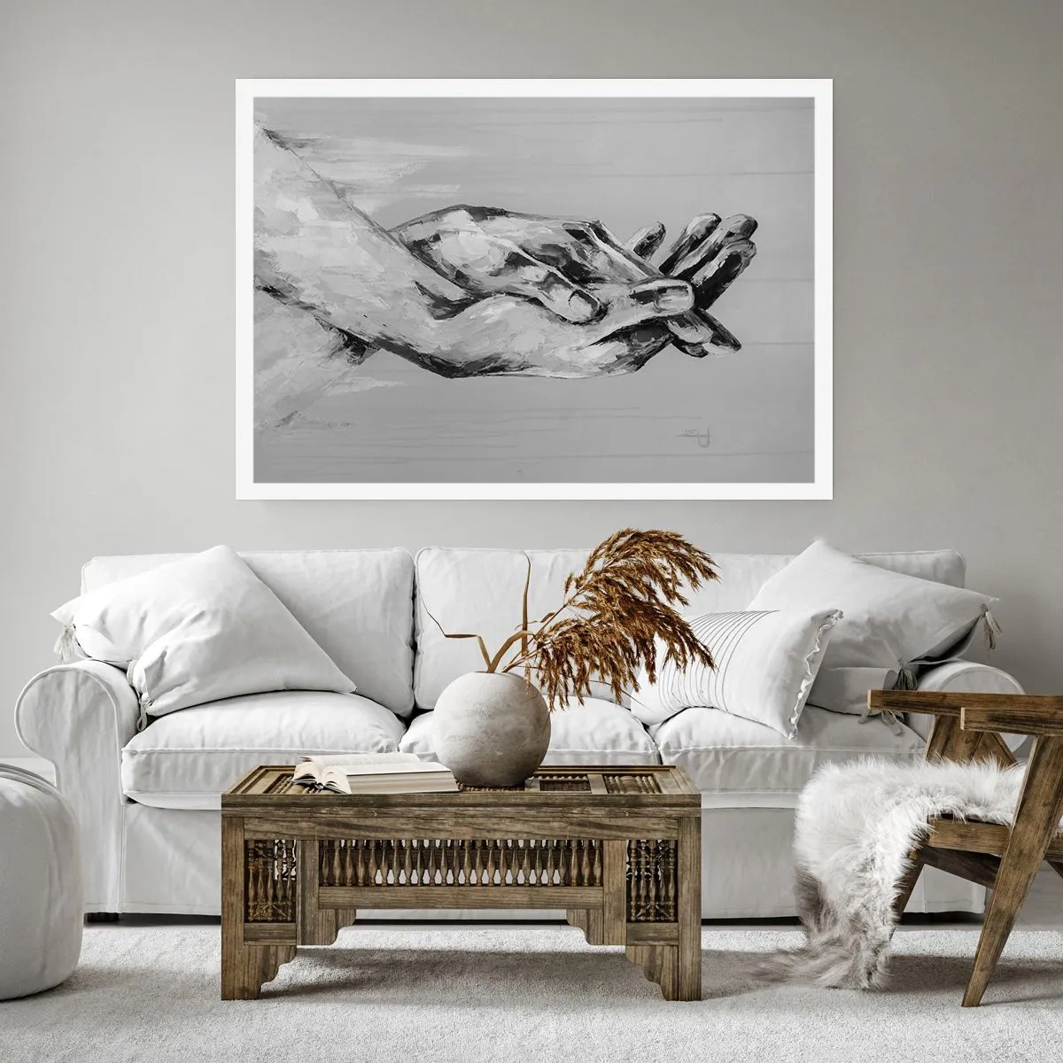 Affisch - Början... - 91x61 cm