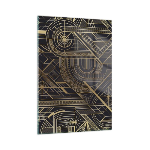 Glastavla - Bild på glas - Koncept, idéer, planer - 50x70 cm