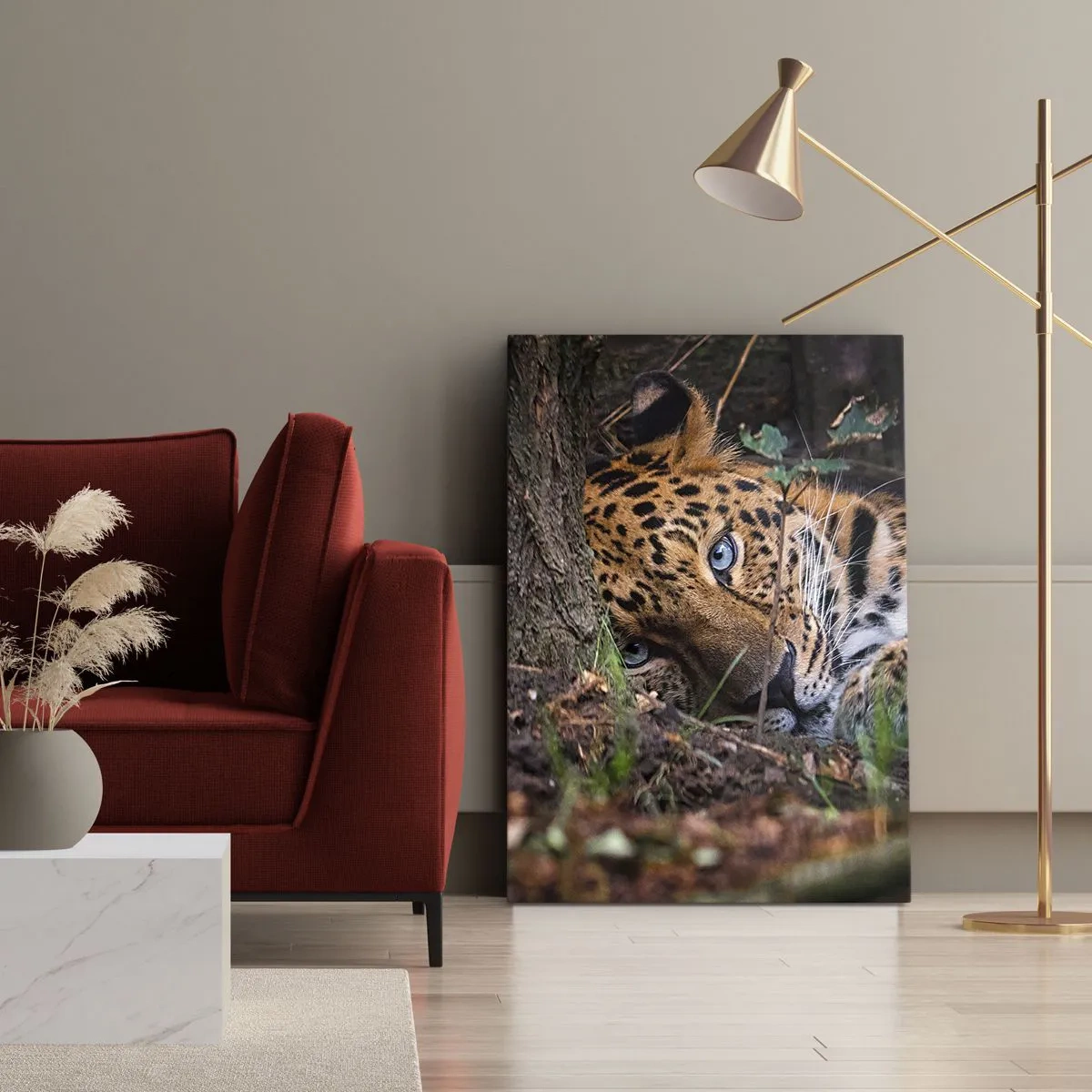 Canvastavla - Bild på duk - Tro mig - 50x70 cm