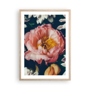 Affisch i ram av ljusek - Med barockprakt - 50x70 cm