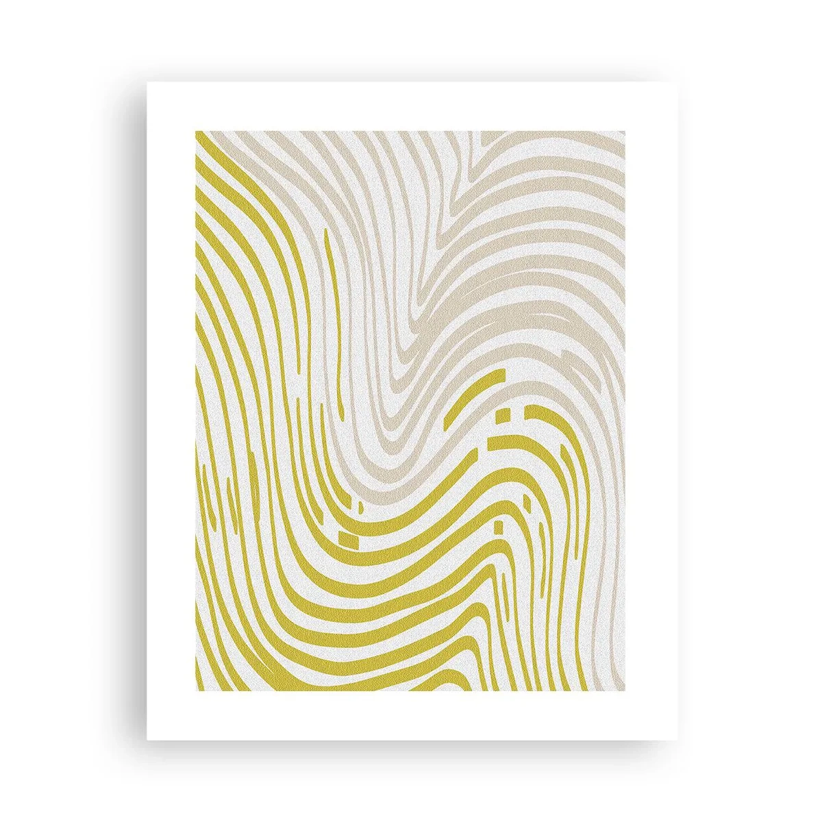 Affisch - Komposition med en mjuk böjning - 40x50 cm