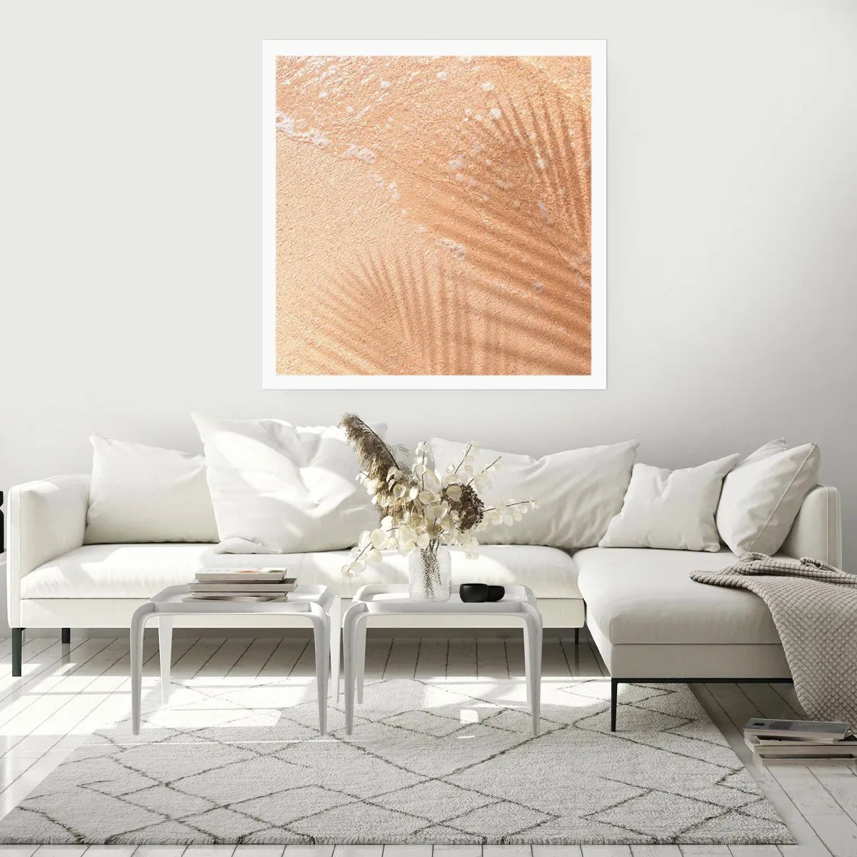 Affisch - Heta sommarens skugga - 50x50 cm