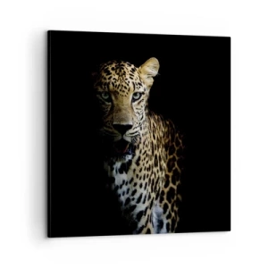 Canvastavla - Bild på duk - Mörk skönhet - 60x60 cm
