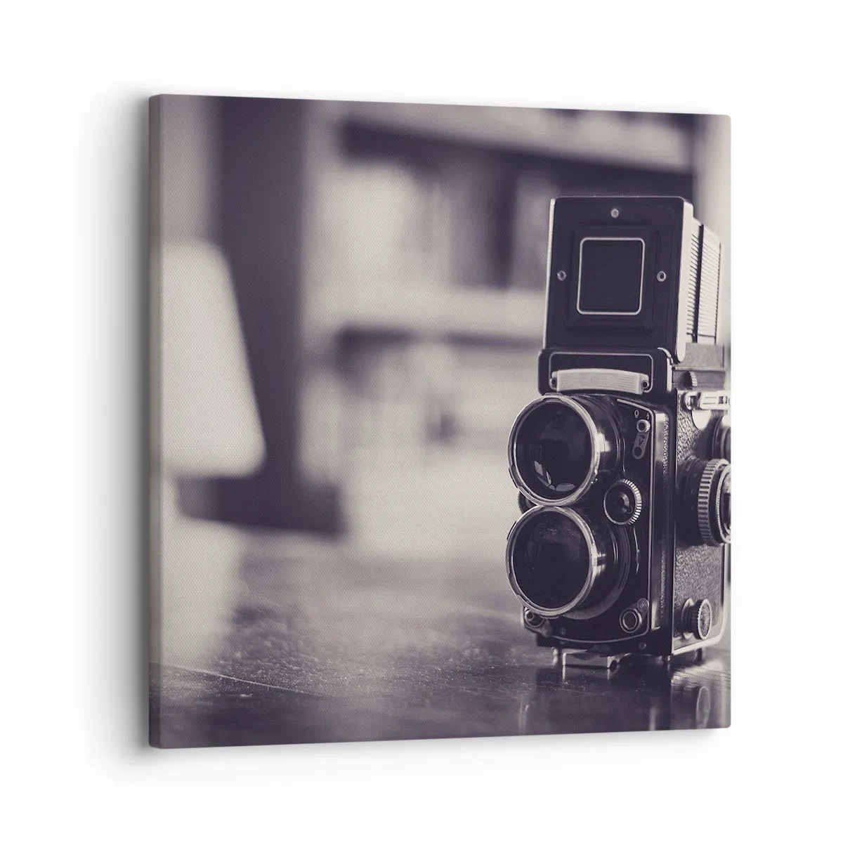 Canvastavla - Bild på duk - Ett gammalt fotografis magi - 30x30 cm