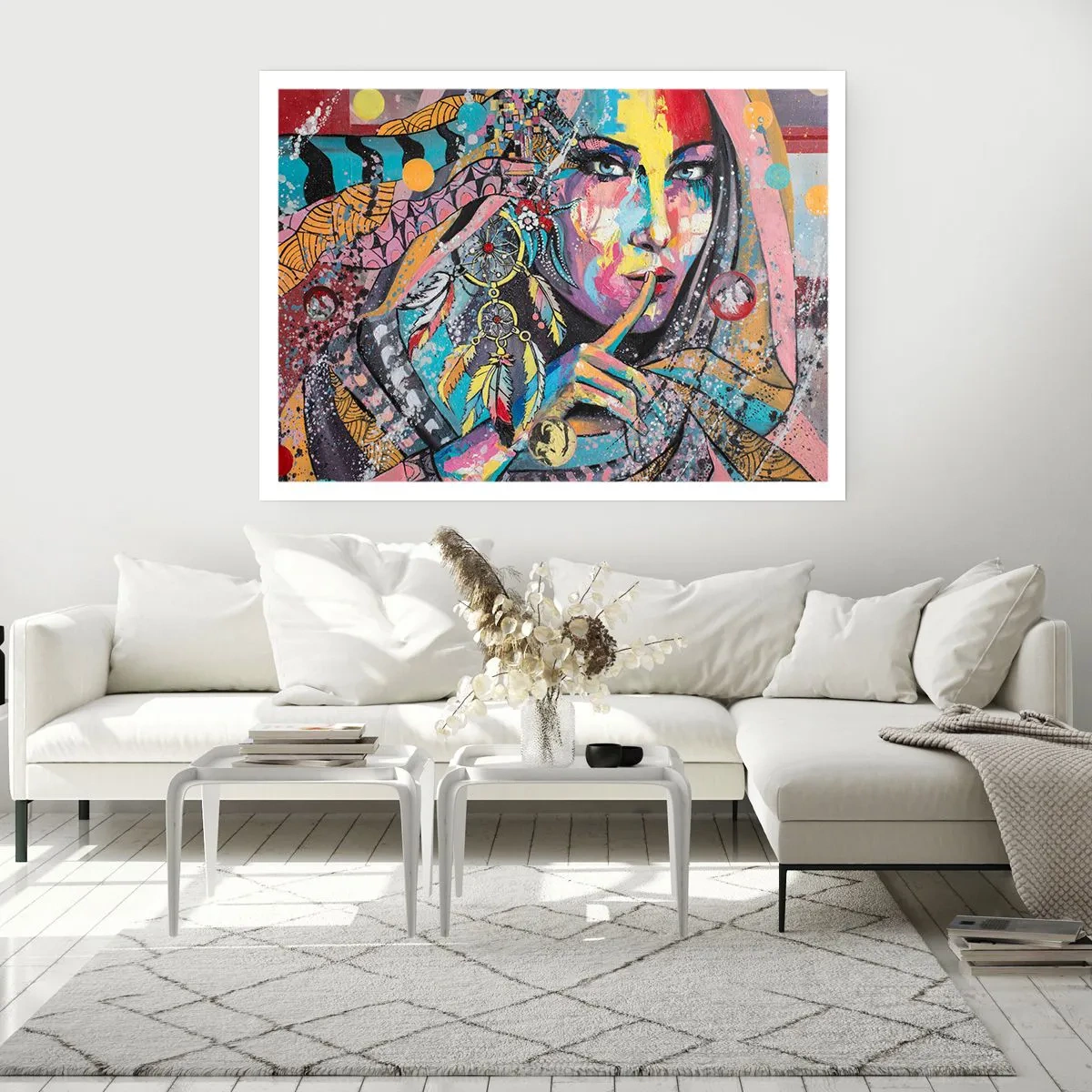 Affisch - Var tyst tills du förstår - 100x70 cm