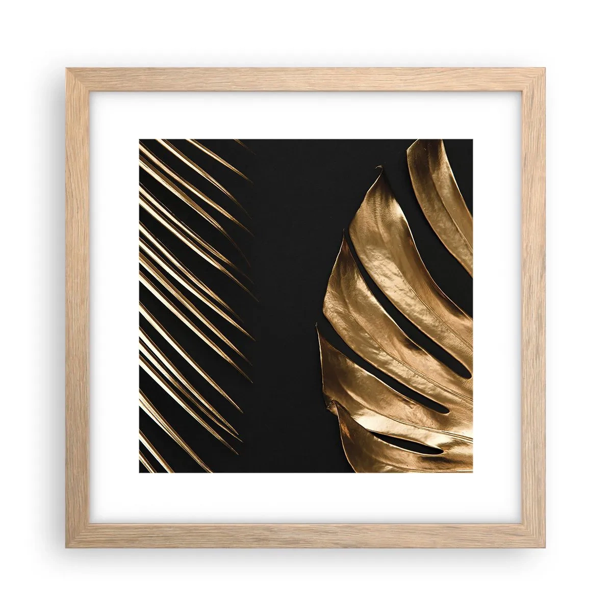 Affisch i ram av ljusek - Olika men lika dyra - 30x30 cm