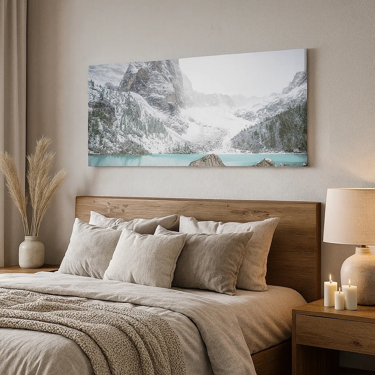 Canvastavla - Bild på duk - På vakt - 30x30 cm