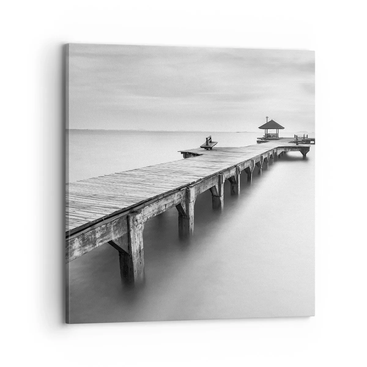 Canvastavla - Bild på duk - Ut i det oändliga - 70x70 cm