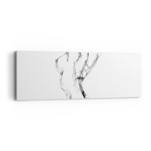 Canvastavla - Bild på duk - Vacker och stark - 90x30 cm