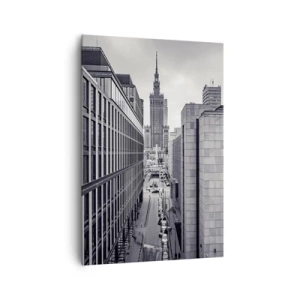 Canvastavla - Bild på duk - Warszawadalen - 70x100 cm