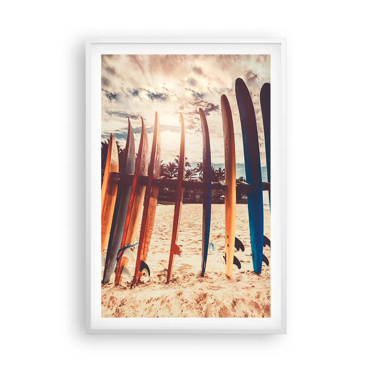 Affisch i vit ram - God natt, vi ses imorgon - 61x91 cm