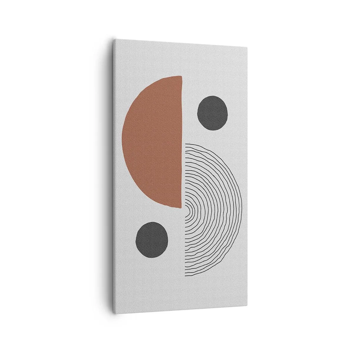 Canvastavla - Bild på duk - Hjulets perfektion - 55x100 cm