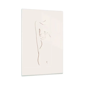 Glastavla - Bild på glas - Begärans form - 80x120 cm