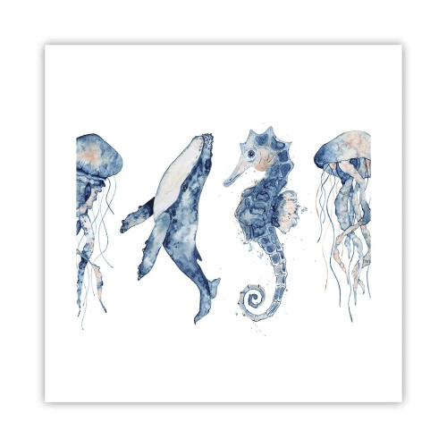 Affisch - Havets under - 40x40 cm
