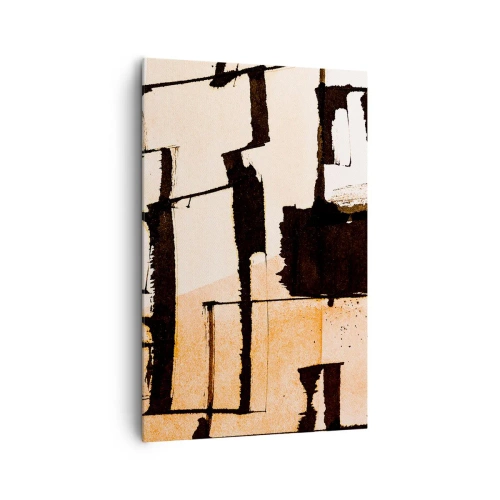 Canvastavla - Bild på duk - Ändå ordning - 80x120 cm