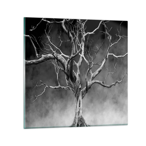 Glastavla - Bild på glas - Ursprungligt och heligt - 30x30 cm