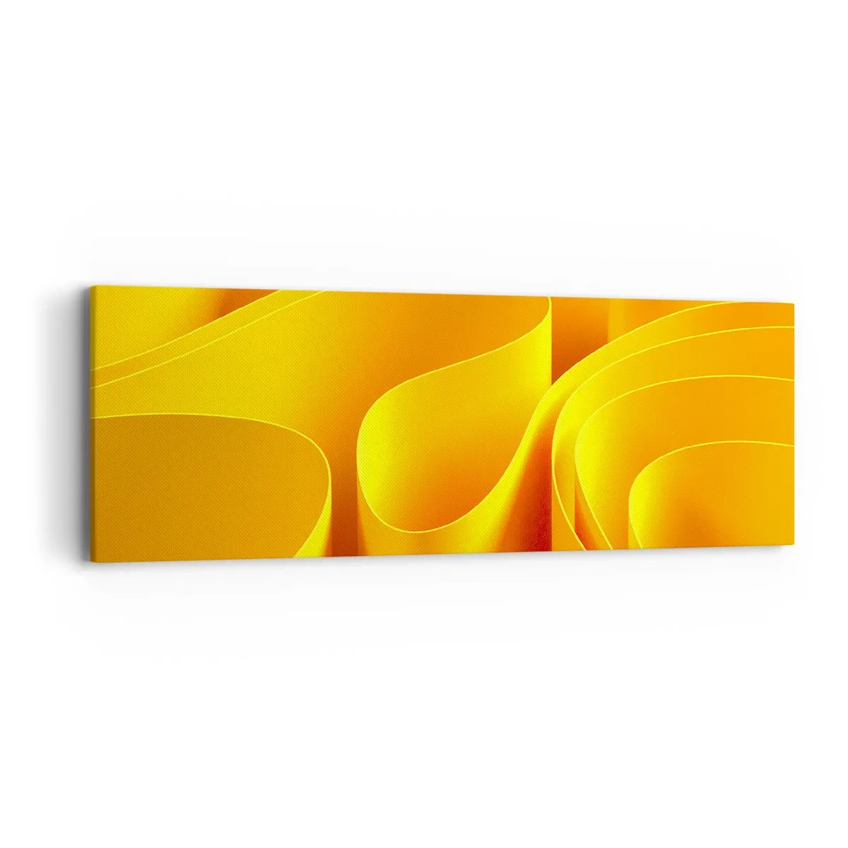Canvastavla - Bild på duk - Som solens vågor - 90x30 cm