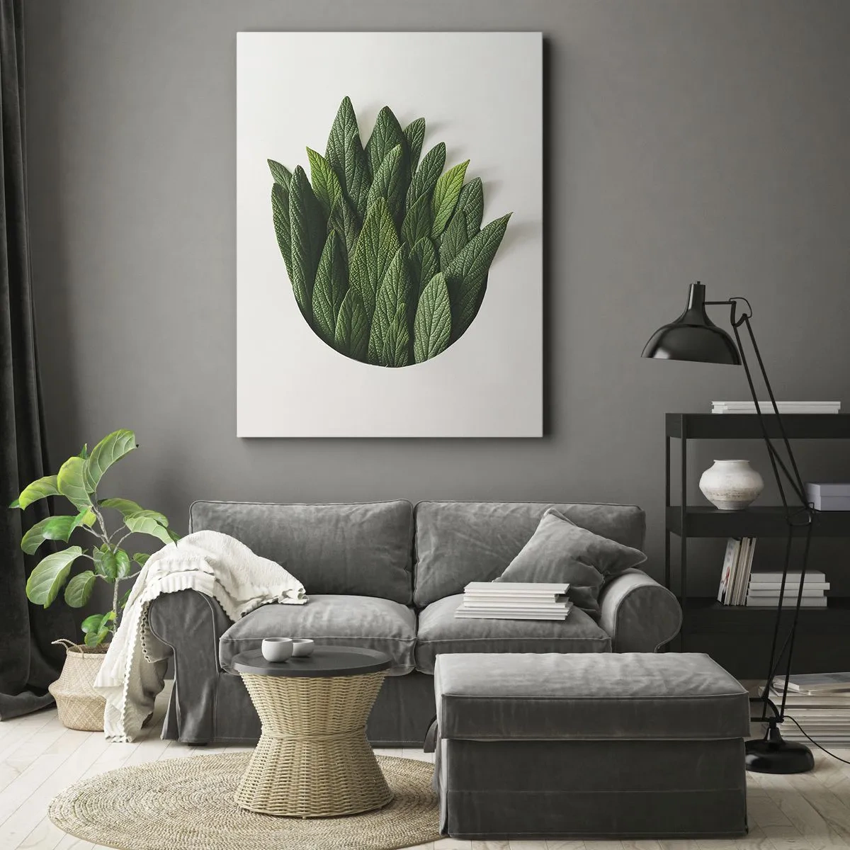 Canvastavla - Bild på duk - Ostoppbar nyfikenhet - 55x100 cm