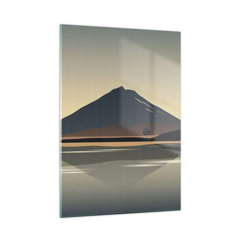 Glastavla - Bild på glas - Spegelbild - 50x70 cm