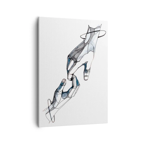 Canvastavla - Bild på duk - God gest - 50x70 cm