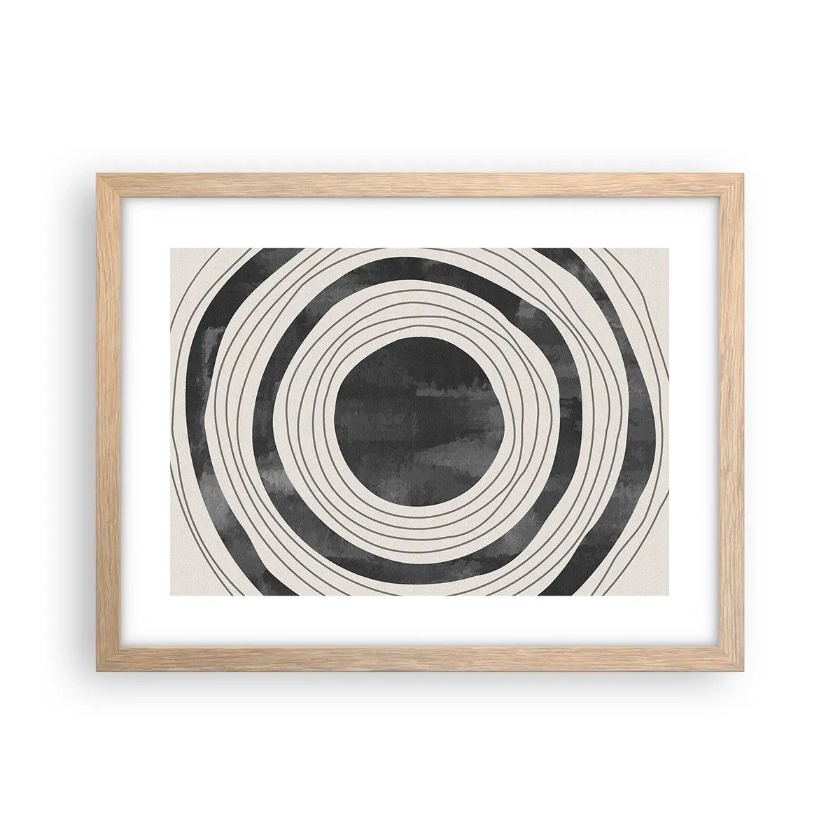 Affisch i ram av ljusek - I själva kärnan - 40x30 cm