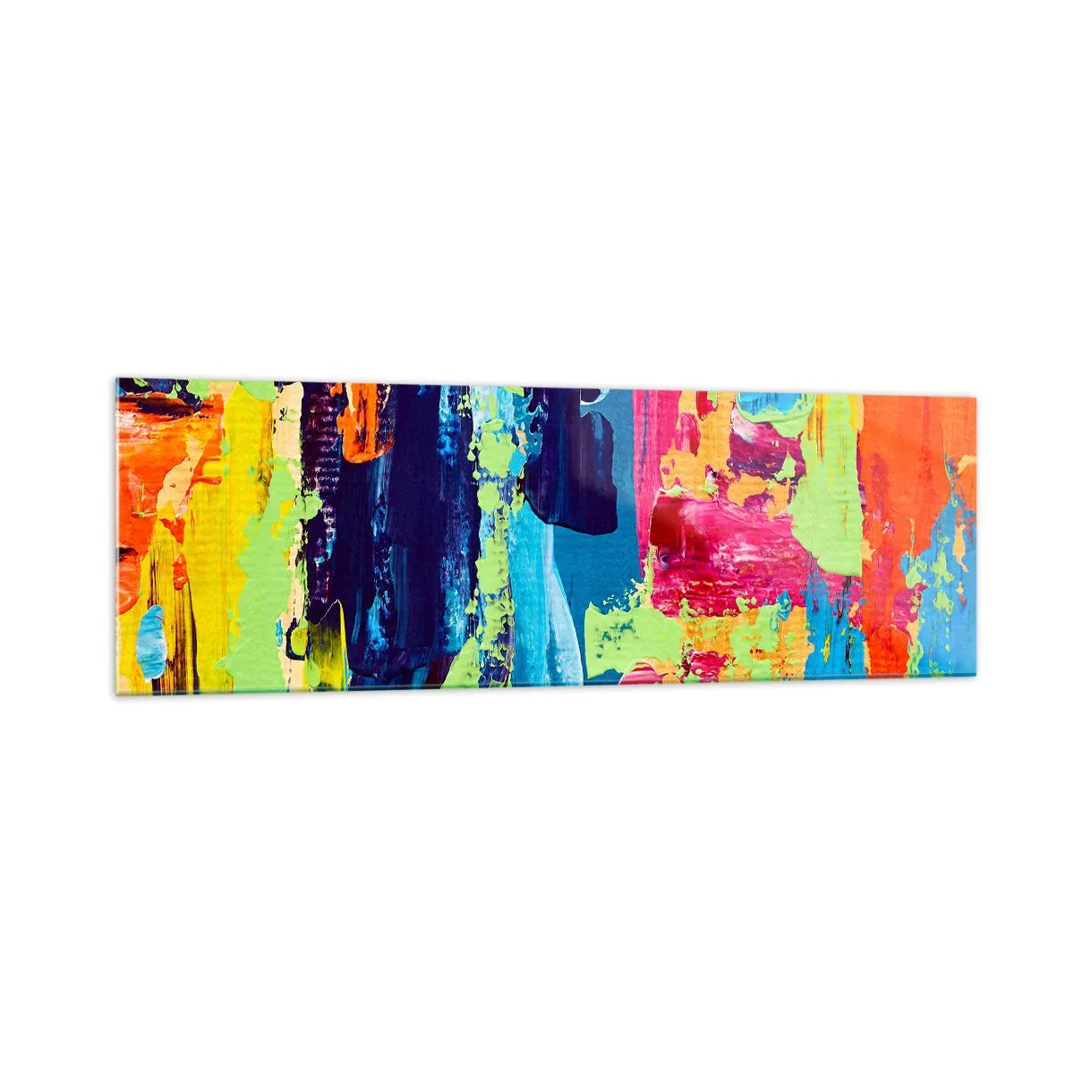 Glastavla - Bild på glas - Livet är skönt! - 160x50 cm