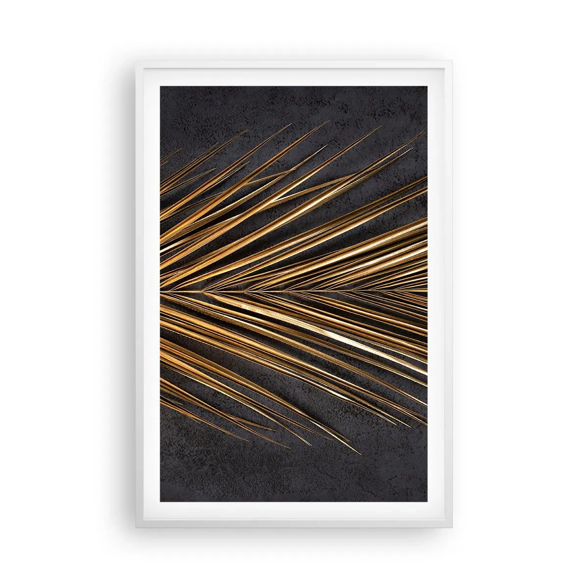 Affisch i vit ram - Tropikens guld - 61x91 cm
