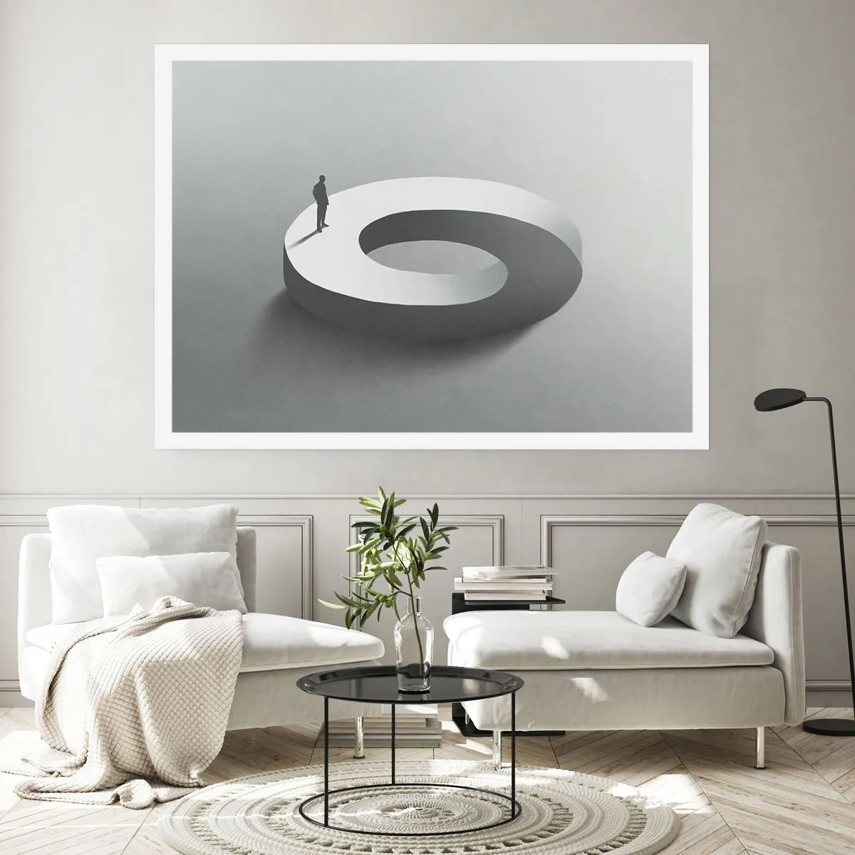 Affisch - Och försök att vara klok - 91x61 cm