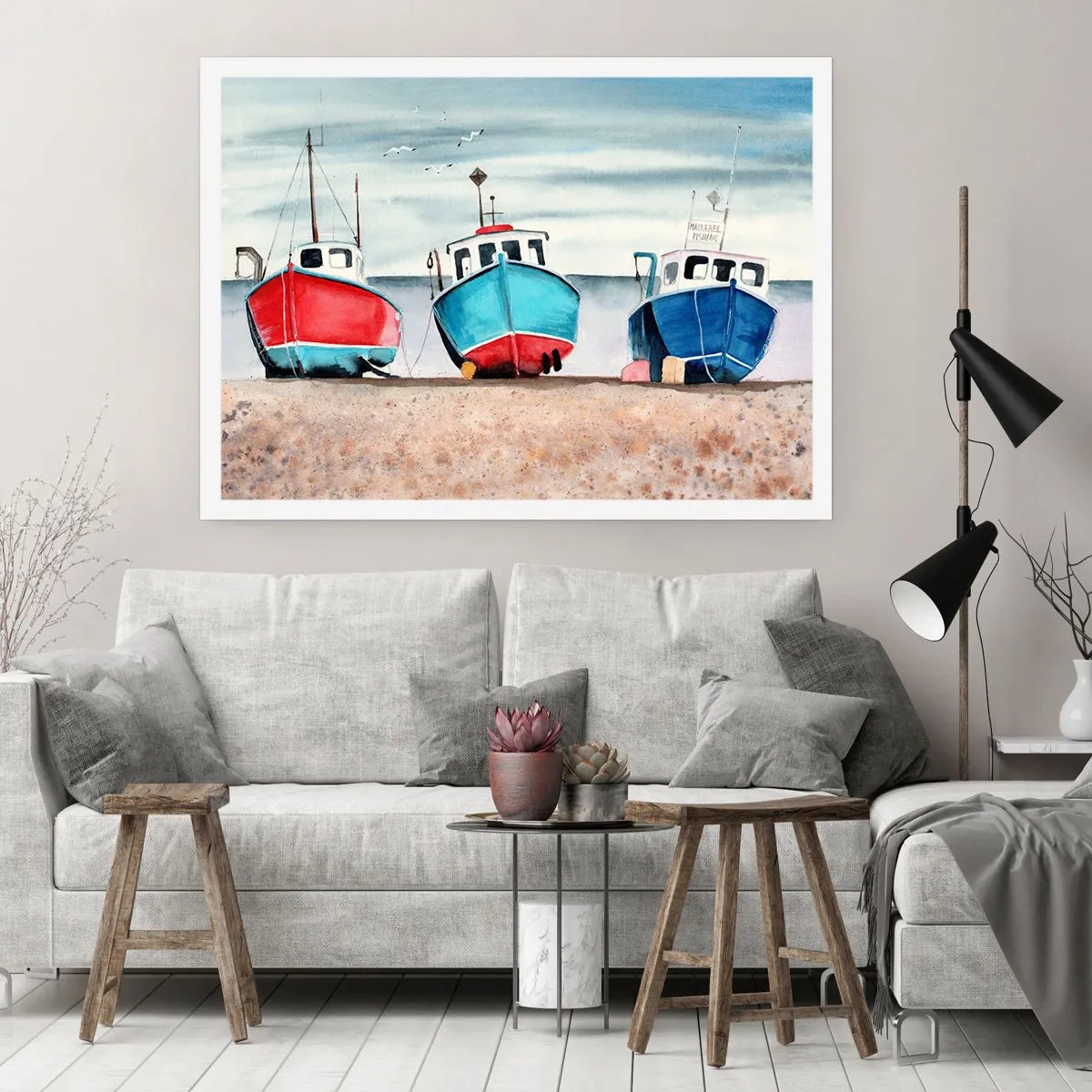 Affisch - Redo för fångst - 91x61 cm