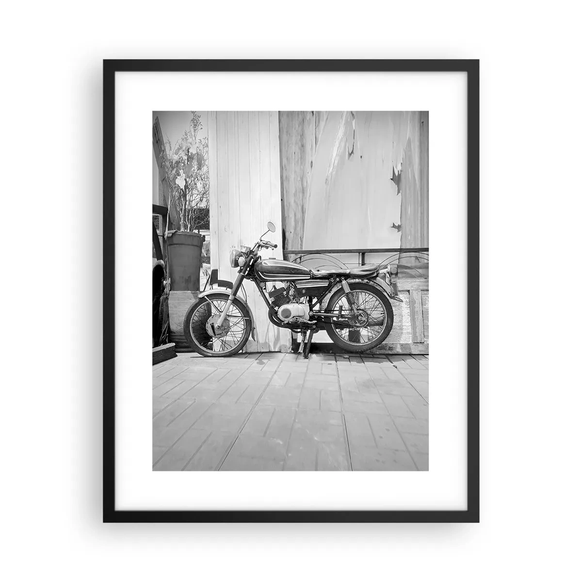 Affisch i svart ram - Klassik framför allt - 40x50 cm