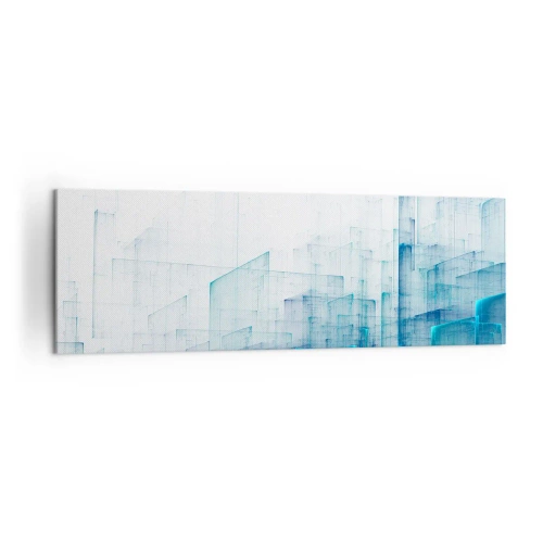 Canvastavla - Bild på duk - Hur utrymmet blev till - 160x50 cm