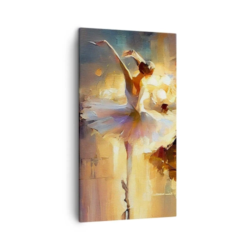 Canvastavla - Bild på duk - Ett mirakel på gatan - 45x80 cm