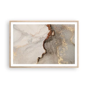 Affisch i ram av ljusek - På färgernas gräns - 91x61 cm