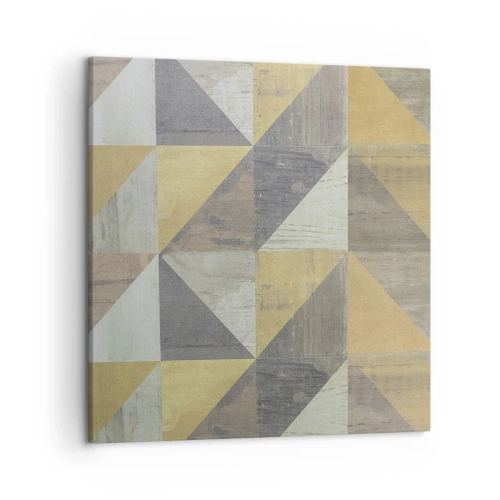 Canvastavla - Bild på duk - Under triangelns vinkel - 50x50 cm