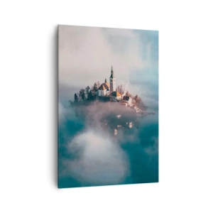 Canvastavla - Bild på duk - Drömö - 70x100 cm