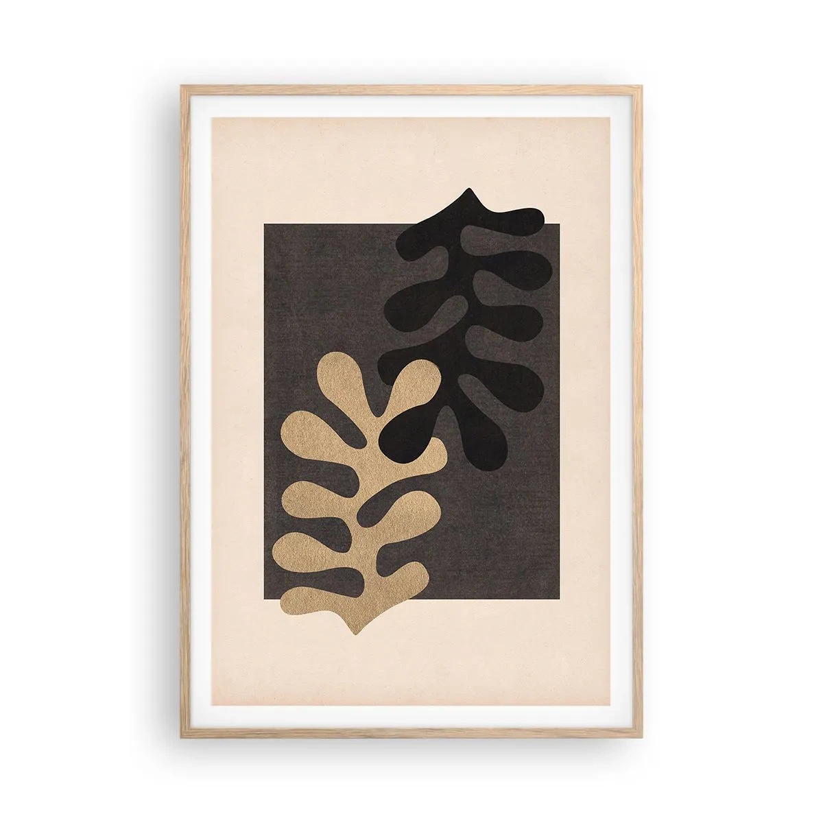 Affisch i ram av ljusek - Brist och komplettering - 70x100 cm