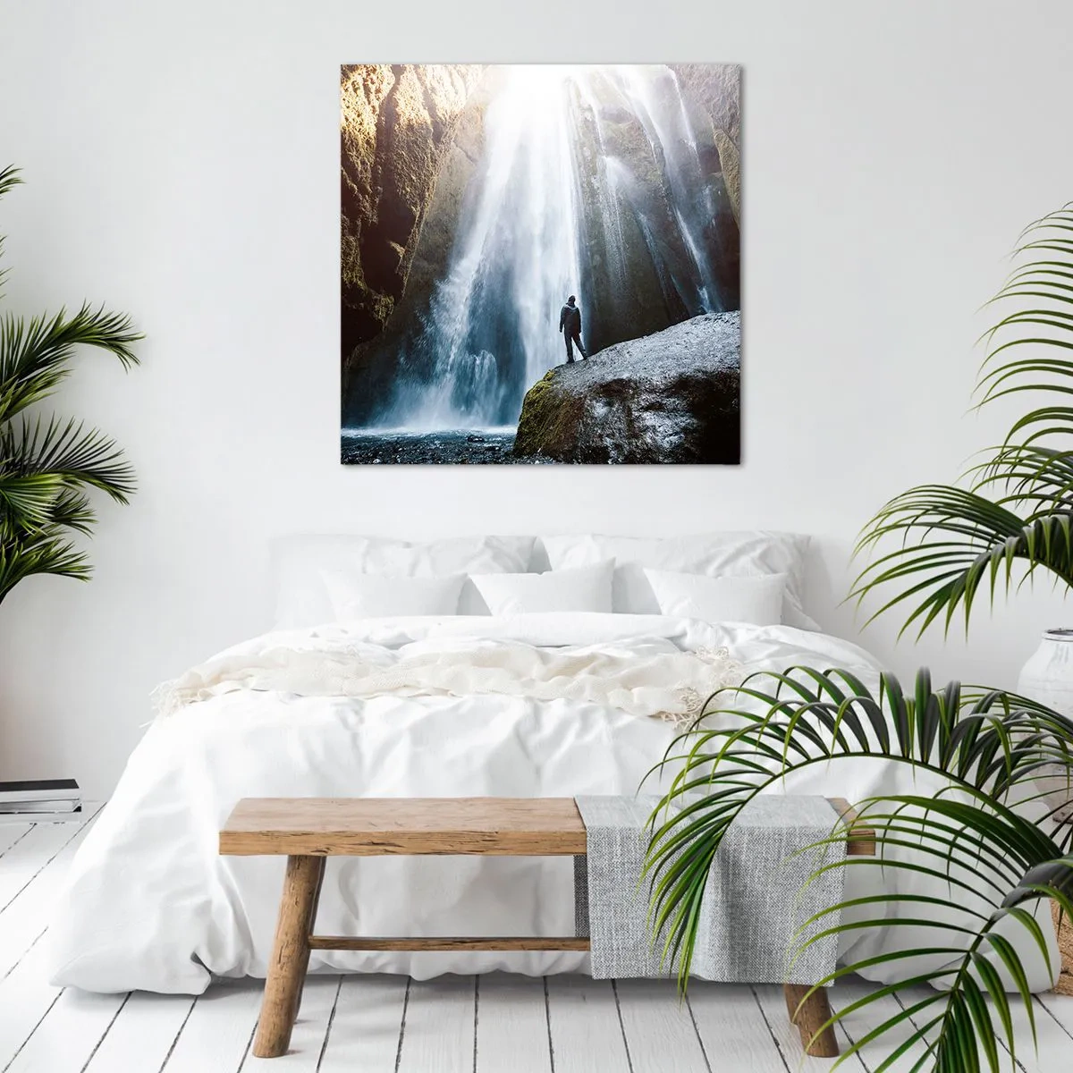 Canvastavla - Bild på duk - Proportioner återställs - 70x70 cm