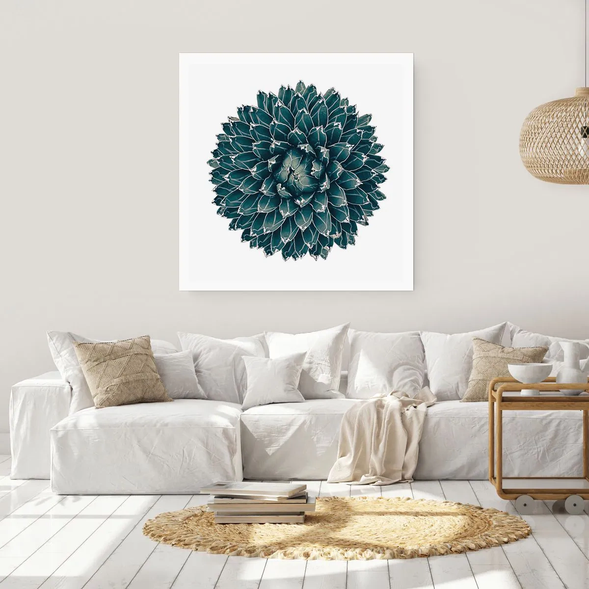 Affisch - Öknens stjärna - 40x40 cm