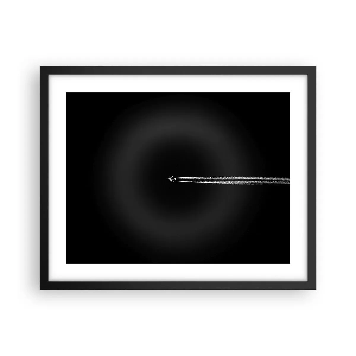 Affisch i svart ram - I en annan dimension - 50x40 cm