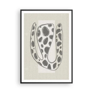 Affisch i svart ram - En bisarr varelse - 70x100 cm