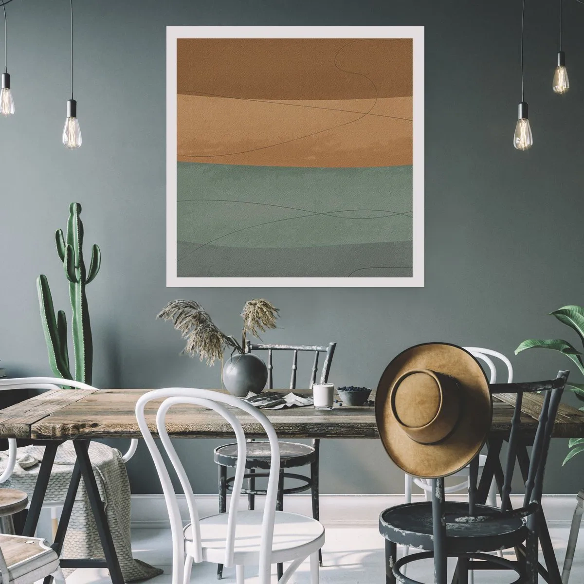Affisch - Horisontell komposition - 60x60 cm