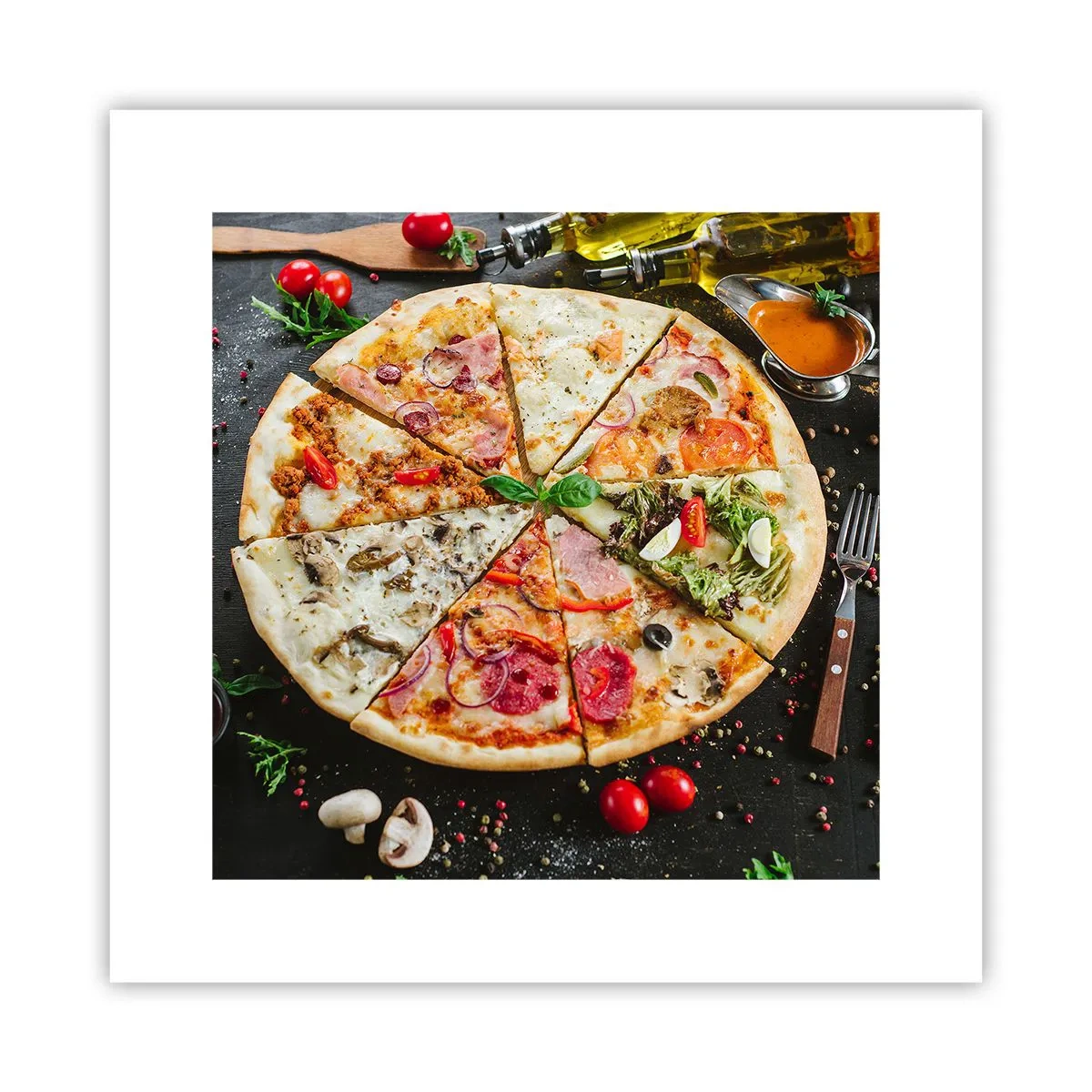 Affisch - Smakurval - 30x30 cm