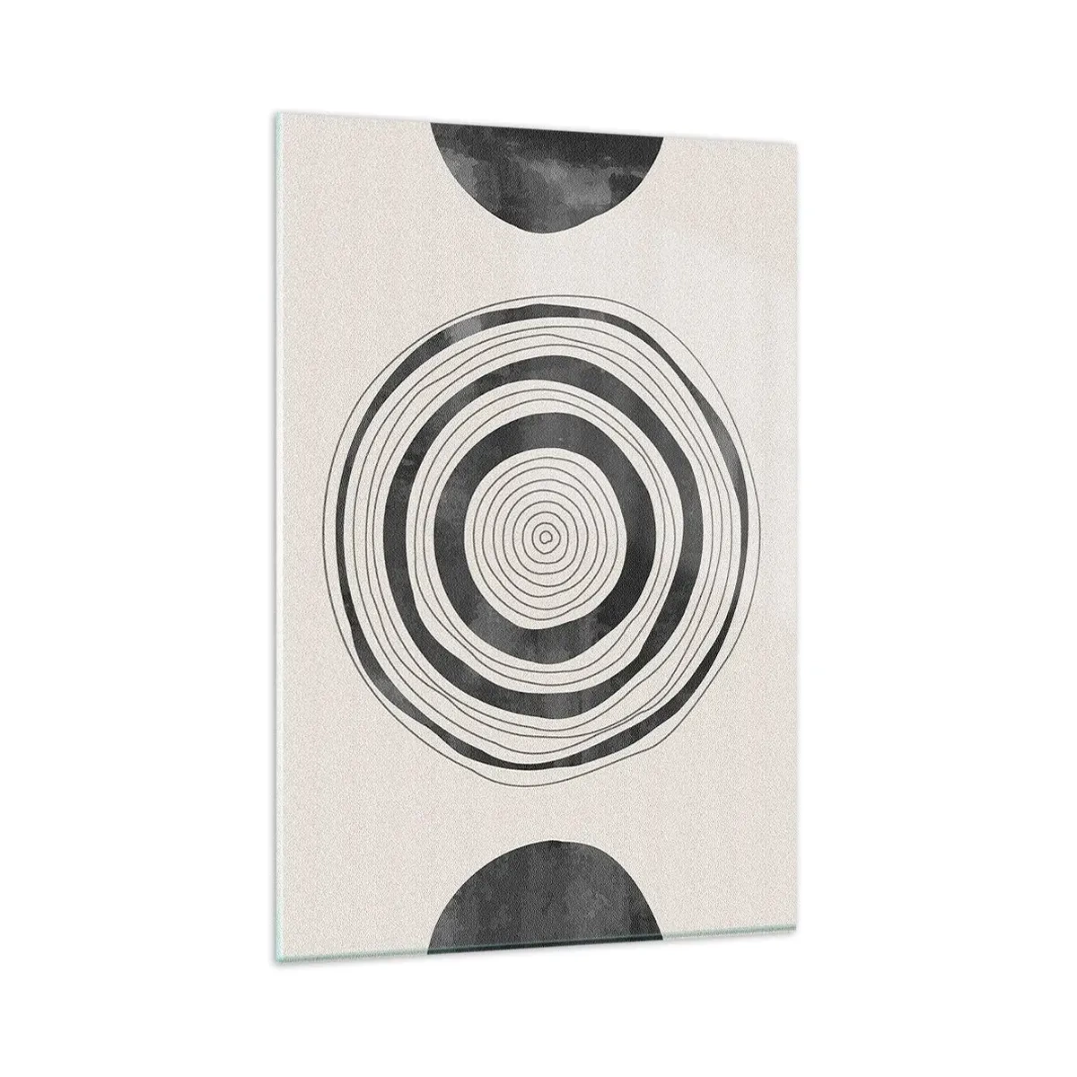 Glastavla - Bild på glas - De viktiga sakerna däremellan - 80x120 cm