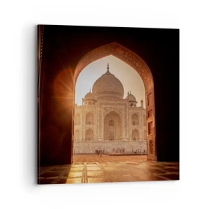 Canvastavla - Bild på duk - Ett monument över överjordisk kärlek - 70x70 cm