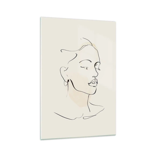 Glastavla - Bild på glas - Säkra drag - 70x100 cm