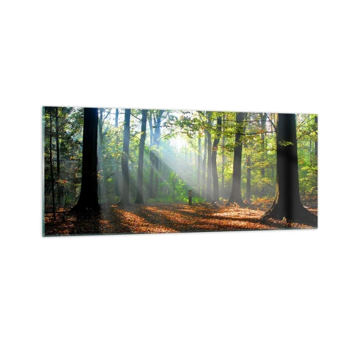 Glastavla - Bild på glas - Sken-och skuggspel - 100x40 cm