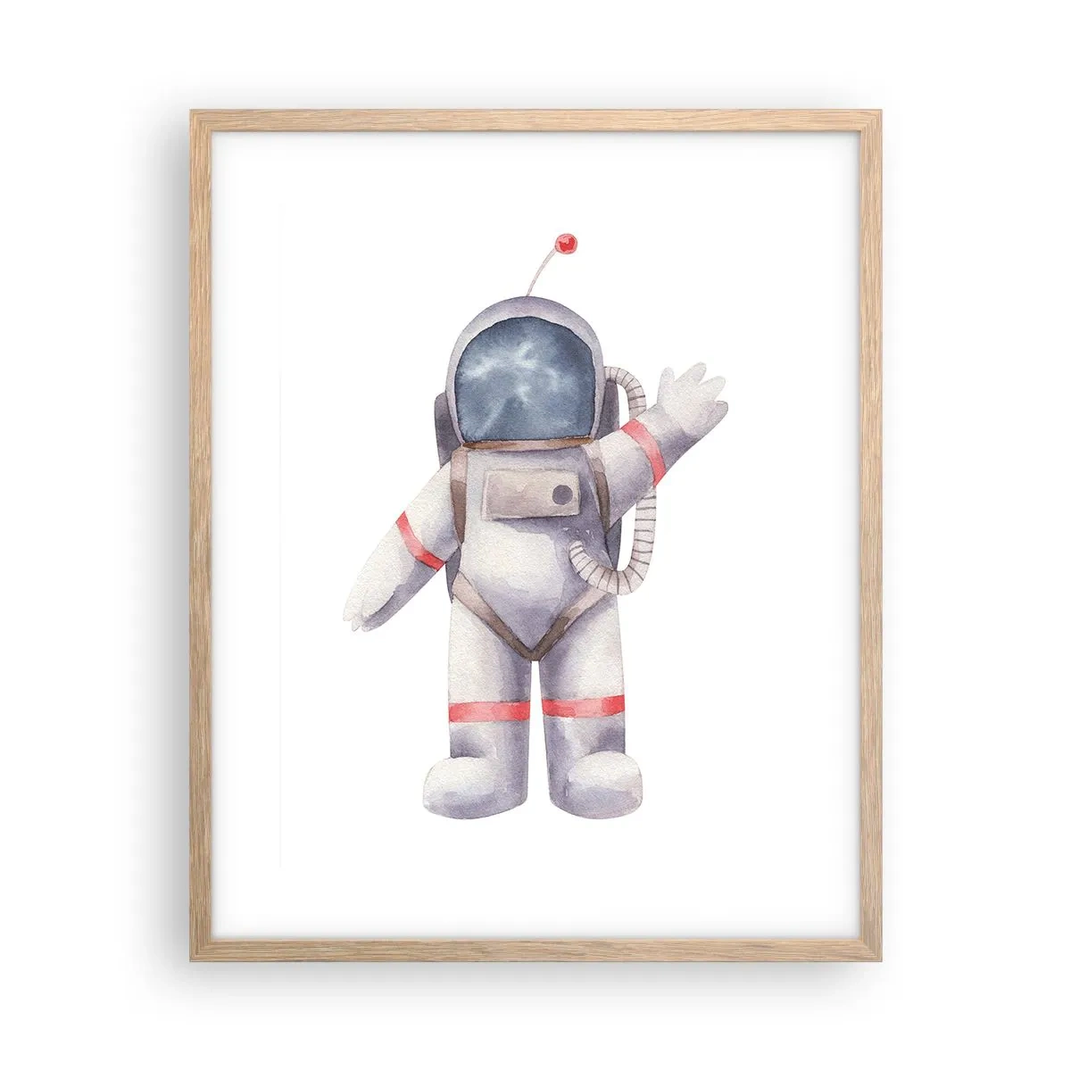 Affisch i ram av ljusek - Det var allt för nu! - 40x50 cm